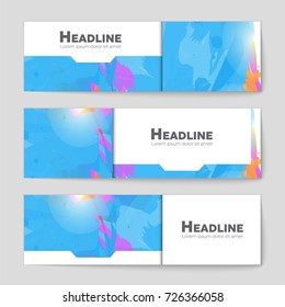 Abstract vector layout background set. For art template design, list, front page, mockup brochure theme style, banner, idea, cover, booklet, print, flyer, book, blank, card, ad, sign, sheet, a4