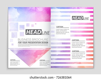 Abstract vector layout background set. For art template design, list, front page, mockup brochure theme style, banner, idea, cover, booklet, print, flyer, book, blank, card, ad, sign, sheet, a4