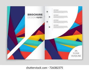Abstract vector layout background set. For art template design, list, front page, mockup brochure theme style, banner, idea, cover, booklet, print, flyer, book, blank, card, ad, sign, sheet,, a4.