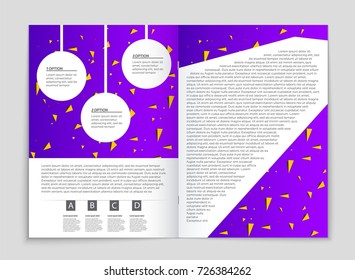 Abstract vector layout background set. For art template design, list, front page, mockup brochure theme style, banner, idea, cover, booklet, print, flyer, book, blank, card, ad, sign, sheet, a4