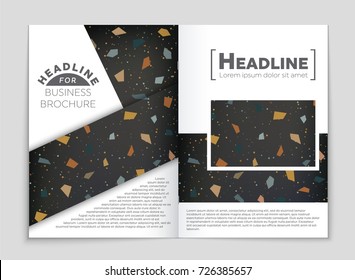 Abstract vector layout background set. For art template design, list, front page, mockup brochure theme style, banner, idea, cover, booklet, print, flyer, book, blank, card, ad, sign, sheet, a4