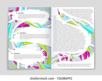 Abstract vector layout background set. For art template design, list, front page, mockup brochure theme style, banner, idea, cover, booklet, print, flyer, book, blank, card, ad, sign, sheet, a4.