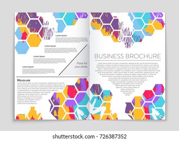 Abstract vector layout background set. For art template design, list, front page, mockup brochure theme style, banner, idea, cover, booklet, print, flyer, book, blank, card, ad, sign, sheet, a4