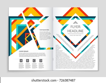 Abstract vector layout background set. For art template design, list, front page, mockup brochure theme style, banner, idea, cover, booklet, print, flyer, book, blank, card, ad, sign, sheet, a4.