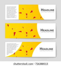 Abstract vector layout background set. For art template design, list, front page, mockup brochure theme style, banner, idea, cover, booklet, print, flyer, book, blank, card, ad, sign, sheet, a4