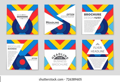 Abstract vector layout background set. For art template design, list, front page, mockup brochure theme style, banner, idea, cover, booklet, print, flyer, book, blank, card, ad, sign, sheet,, a4.