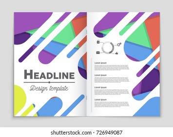Abstract vector layout background set. For art template design, list, front page, mockup brochure theme style, banner, idea, cover, booklet, print, flyer, book, blank, card, ad, sign, sheet,, a4.