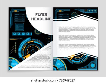Abstract vector layout background set. For art template design, list, front page, mockup brochure theme style, banner, idea, cover, booklet, print, flyer, book, blank, card, ad, sign, sheet, a4.