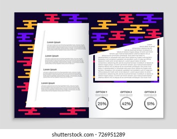 Abstract vector layout background set. For art template design, list, front page, mockup brochure theme style, banner, idea, cover, booklet, print, flyer, book, blank, card, ad, sign, sheet, a4.