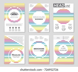 Abstract vector layout background set. For art template design, list, front page, mockup brochure theme style, banner, idea, cover, booklet, print, flyer, book, blank, card, ad, sign, sheet, a4.
