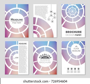 Abstract vector layout background set. For art template design, list, front page, mockup brochure theme style, banner, idea, cover, booklet, print, flyer, book, blank, card, ad, sign, sheet,, a4.