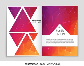 Abstract vector layout background set. For art template design, list, front page, mockup brochure theme style, banner, idea, cover, booklet, print, flyer, book, blank, card, ad, sign, sheet, a4