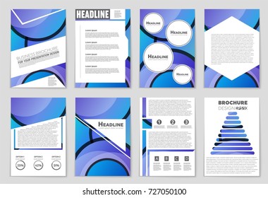 Abstract vector layout background set. For art template design, list, front page, mockup brochure theme style, banner, idea, cover, booklet, print, flyer, book, blank, card, ad, sign, sheet,, a4.