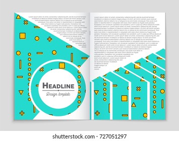 Abstract vector layout background set. For art template design, list, front page, mockup brochure theme style, banner, idea, cover, booklet, print, flyer, book, blank, card, ad, sign, sheet, a4.