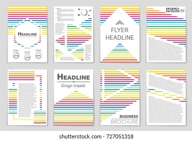 Abstract vector layout background set. For art template design, list, front page, mockup brochure theme style, banner, idea, cover, booklet, print, flyer, book, blank, card, ad, sign, sheet, a4.