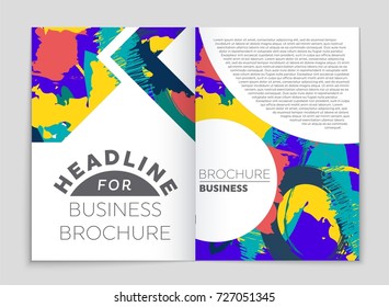 Abstract vector layout background set. For art template design, list, front page, mockup brochure theme style, banner, idea, cover, booklet, print, flyer, book, blank, card, ad, sign, sheet, a4