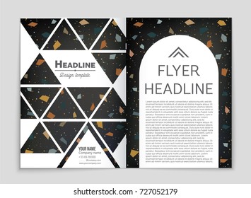 Abstract vector layout background set. For art template design, list, front page, mockup brochure theme style, banner, idea, cover, booklet, print, flyer, book, blank, card, ad, sign, sheet, a4