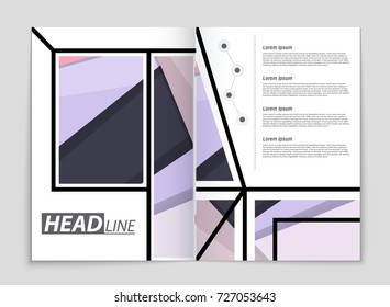 Abstract vector layout background set. For art template design, list, front page, mockup brochure theme style, banner, idea, cover, booklet, print, flyer, book, blank, card, ad, sign, sheet,, a4.