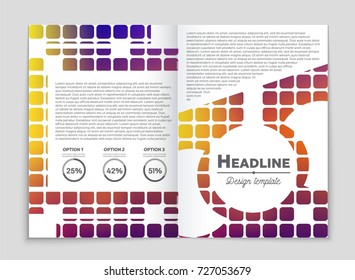 Abstract vector layout background set. For art template design, list, front page, mockup brochure theme style, banner, idea, cover, booklet, print, flyer, book, blank, card, ad, sign, sheet, a4.