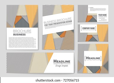 Abstract vector layout background set. For art template design, list, front page, mockup brochure theme style, banner, idea, cover, booklet, print, flyer, book, blank, card, ad, sign, sheet,, a4.
