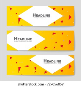 Abstract vector layout background set. For art template design, list, front page, mockup brochure theme style, banner, idea, cover, booklet, print, flyer, book, blank, card, ad, sign, sheet, a4
