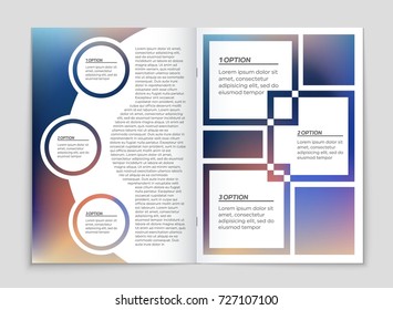Abstract vector layout background set. For art template design, list, front page, mockup brochure theme style, banner, idea, cover, booklet, print, flyer, book, blank, card, ad, sign, sheet,, a4.