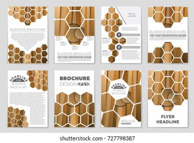 Abstract vector layout background set. For art template design, list, front page, mockup brochure theme style, banner, idea, cover, booklet, print, flyer, book, blank, card, ad, sign, sheet,, a4.
