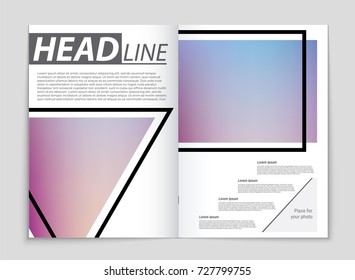 Abstract vector layout background set. For art template design, list, front page, mockup brochure theme style, banner, idea, cover, booklet, print, flyer, book, blank, card, ad, sign, sheet,, a4.