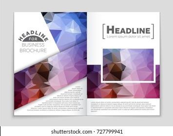 Abstract vector layout background set. For art template design, list, front page, mockup brochure theme style, banner, idea, cover, booklet, print, flyer, book, blank, card, ad, sign, sheet, a4