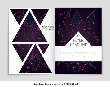 Abstract vector layout background set. For art template design, list, front page, mockup brochure theme style, banner, idea, cover, booklet, print, flyer, book, blank, card, ad, sign, sheet, a4.