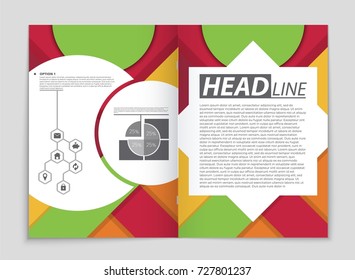Abstract vector layout background set. For art template design, list, front page, mockup brochure theme style, banner, idea, cover, booklet, print, flyer, book, blank, card, ad, sign, sheet,, a4.