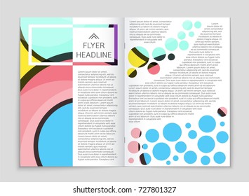 Abstract vector layout background set. For art template design, list, front page, mockup brochure theme style, banner, idea, cover, booklet, print, flyer, book, blank, card, ad, sign, sheet,, a4.