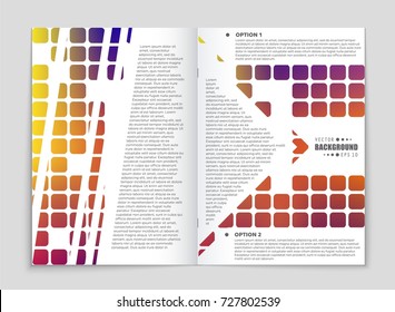 Abstract vector layout background set. For art template design, list, front page, mockup brochure theme style, banner, idea, cover, booklet, print, flyer, book, blank, card, ad, sign, sheet, a4.