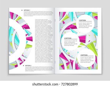 Abstract vector layout background set. For art template design, list, front page, mockup brochure theme style, banner, idea, cover, booklet, print, flyer, book, blank, card, ad, sign, sheet, a4.