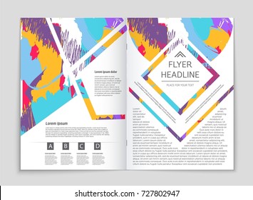 Abstract vector layout background set. For art template design, list, front page, mockup brochure theme style, banner, idea, cover, booklet, print, flyer, book, blank, card, ad, sign, sheet, a4