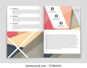 Abstract vector layout background set. For art template design, list, front page, mockup brochure theme style, banner, idea, cover, booklet, print, flyer, book, blank, card, ad, sign, sheet,, a4.