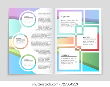 Abstract vector layout background set. For art template design, list, front page, mockup brochure theme style, banner, idea, cover, booklet, print, flyer, book, blank, card, ad, sign, sheet,, a4.