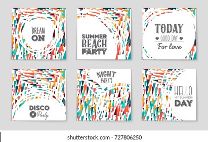 Abstract vector layout background set. For art template design, list, front page, mockup brochure theme style, banner, idea, cover, booklet, print, flyer, book, blank, card, ad, sign, sheet, a4