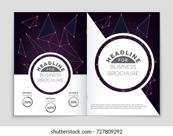 Abstract vector layout background set. For art template design, list, front page, mockup brochure theme style, banner, idea, cover, booklet, print, flyer, book, blank, card, ad, sign, sheet, a4.