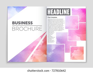 Abstract vector layout background set. For art template design, list, front page, mockup brochure theme style, banner, idea, cover, booklet, print, flyer, book, blank, card, ad, sign, sheet, a4