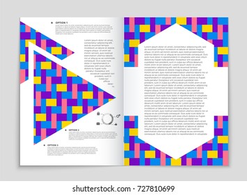 Abstract vector layout background set. For art template design, list, front page, mockup brochure theme style, banner, idea, cover, booklet, print, flyer, book, blank, card, ad, sign, sheet, a4