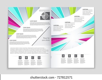 Abstract vector layout background set. For art template design, list, front page, mockup brochure theme style, banner, idea, cover, booklet, print, flyer, book, blank, card, ad, sign, sheet, a4.