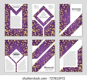 Abstract vector layout background set. For art template design, list, front page, mockup brochure theme style, banner, idea, cover, booklet, print, flyer, book, blank, card, ad, sign, sheet, a4.