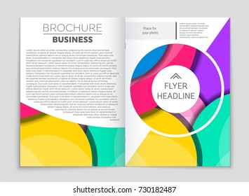 Abstract vector layout background set. For art template design, list, front page, mockup brochure theme style, banner, idea, cover, booklet, print, flyer, book, blank, card, ad, sign, sheet,, a4.
