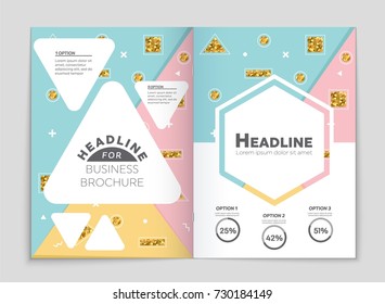 Abstract vector layout background set. For art template design, list, front page, mockup brochure theme style, banner, idea, cover, booklet, print, flyer, book, blank, card, ad, sign, sheet, a4