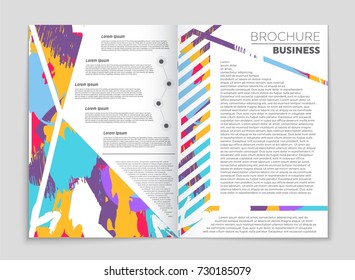 Abstract vector layout background set. For art template design, list, front page, mockup brochure theme style, banner, idea, cover, booklet, print, flyer, book, blank, card, ad, sign, sheet, a4