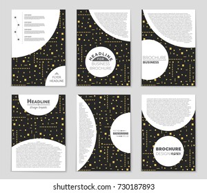 Abstract vector layout background set. For art template design, list, front page, mockup brochure theme style, banner, idea, cover, booklet, print, flyer, book, blank, card, ad, sign, sheet, a4.