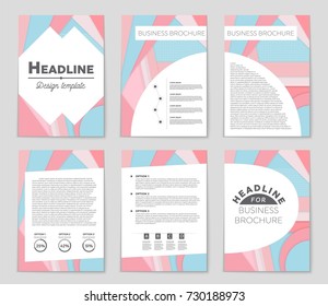 Abstract vector layout background set. For art template design, list, front page, mockup brochure theme style, banner, idea, cover, booklet, print, flyer, book, blank, card, ad, sign, sheet,, a4.
