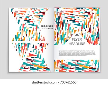Abstract vector layout background set. For art template design, list, front page, mockup brochure theme style, banner, idea, cover, booklet, print, flyer, book, blank, card, ad, sign, sheet, a4