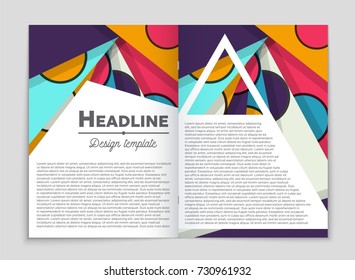 Abstract vector layout background set. For art template design, list, front page, mockup brochure theme style, banner, idea, cover, booklet, print, flyer, book, blank, card, ad, sign, sheet,, a4.